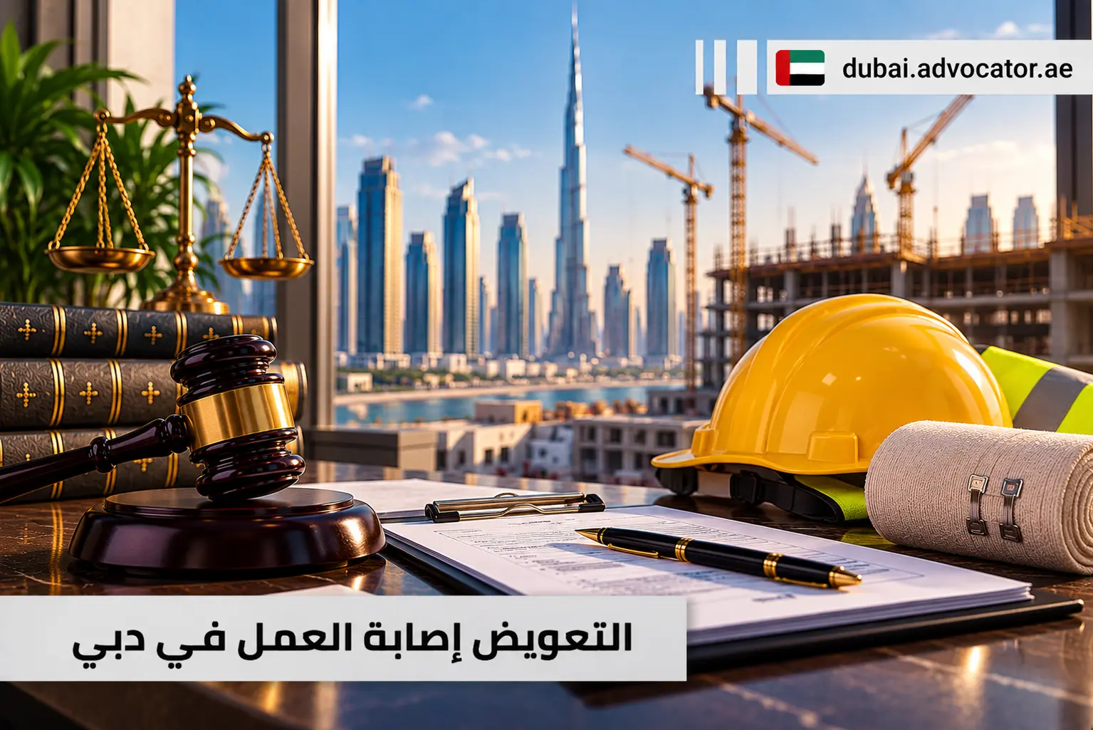 التعويض عن إصابة العمل في دبي