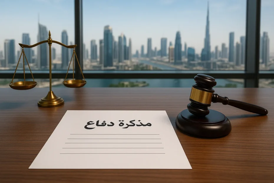 مذكرة دفاع في قضية اختلاس​