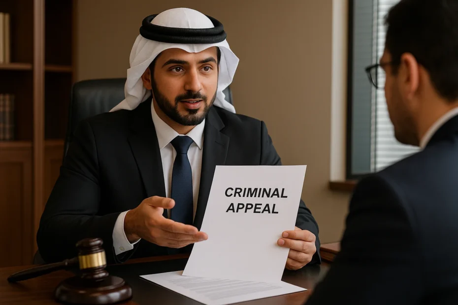 شروط وإجراءات الاستئناف في الأحكام الجزائية في دبي
