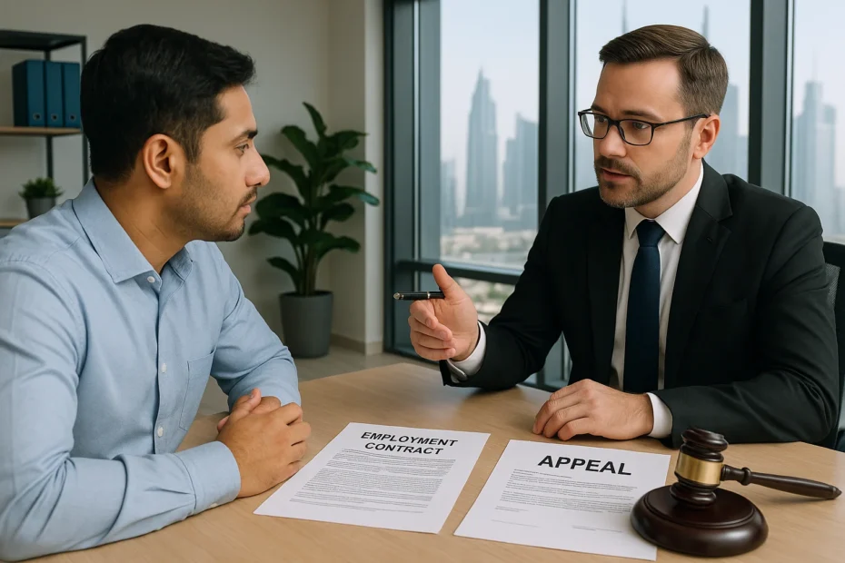 إجراءات الاستئناف في القضايا العمالية بدبي والأحكام القابلة للطعن