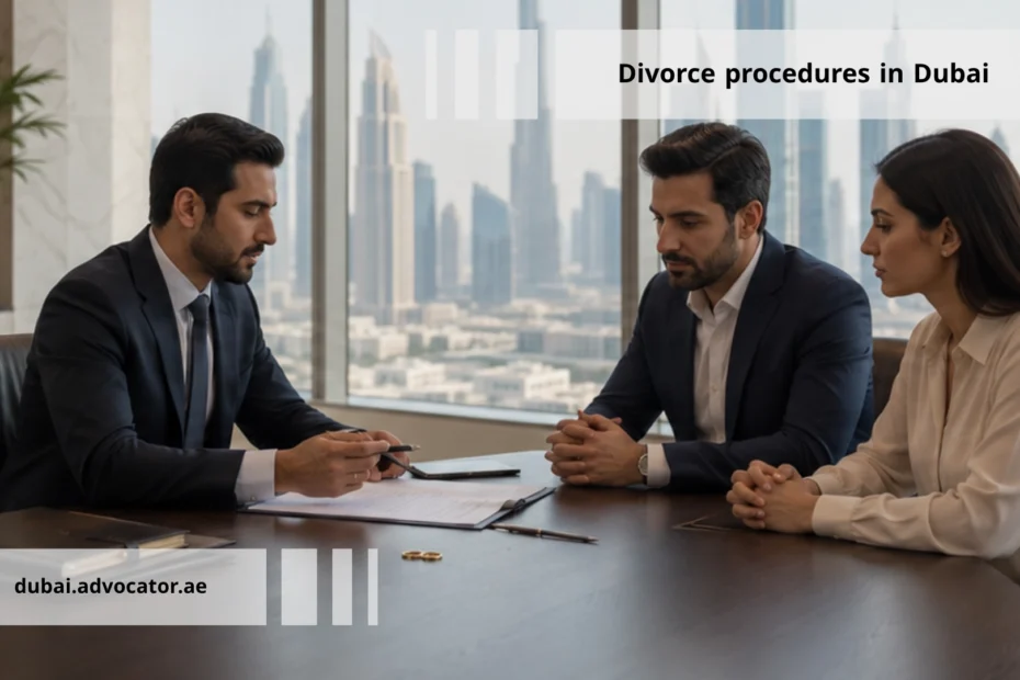 Divorce procedures in Dubai
