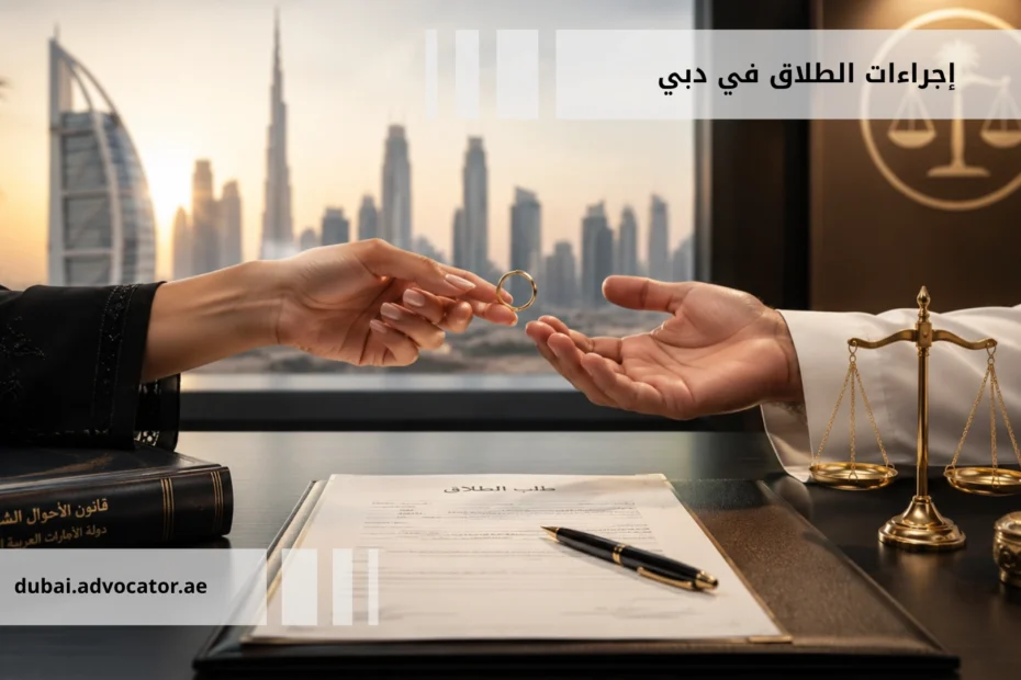 إجراءات الطلاق في دبي