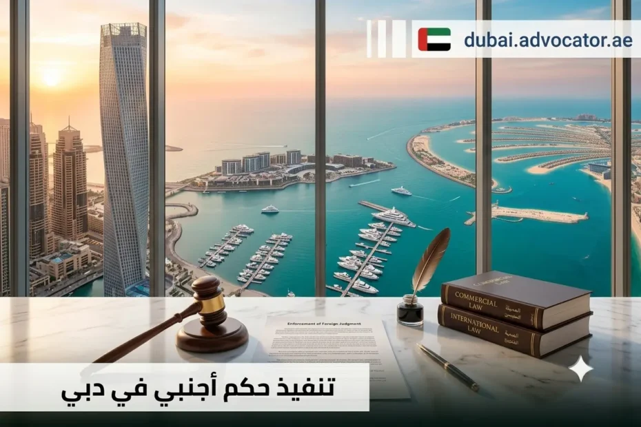 تنفيذ حكم أجنبي في دبي