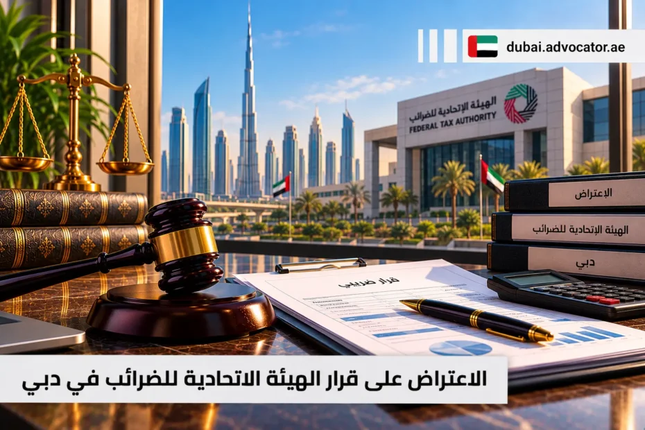 الاعتراض على قرار الهيئة الاتحادية للضرائب دبي