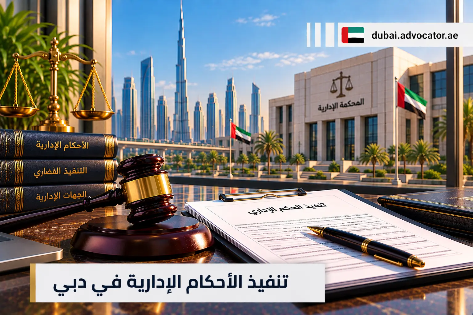 تنفيذ الأحكام الإدارية في دبي